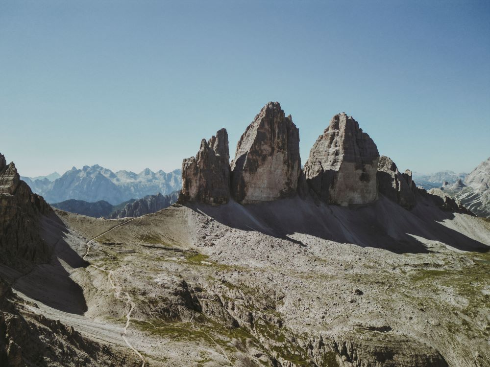 cima de montañas